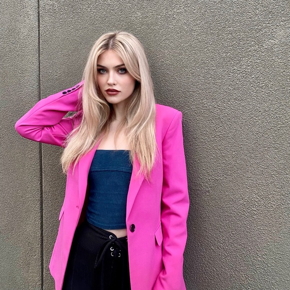 Zara Jackets & Blazers - A stunning Pink Blazer in PERFECT condition
